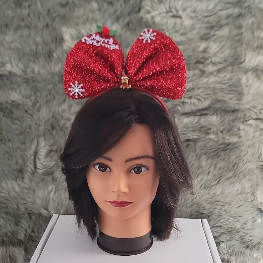 Sparkling Red Holiday Headband
